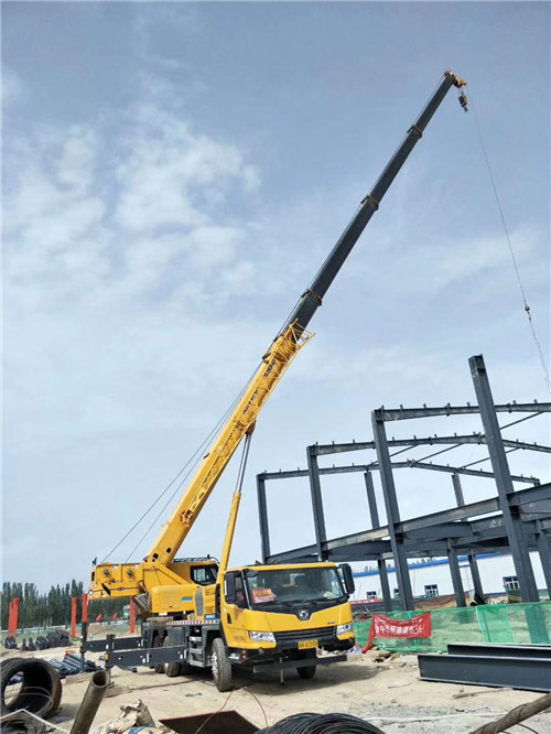 合水县超高层建筑钢结构吊装案例